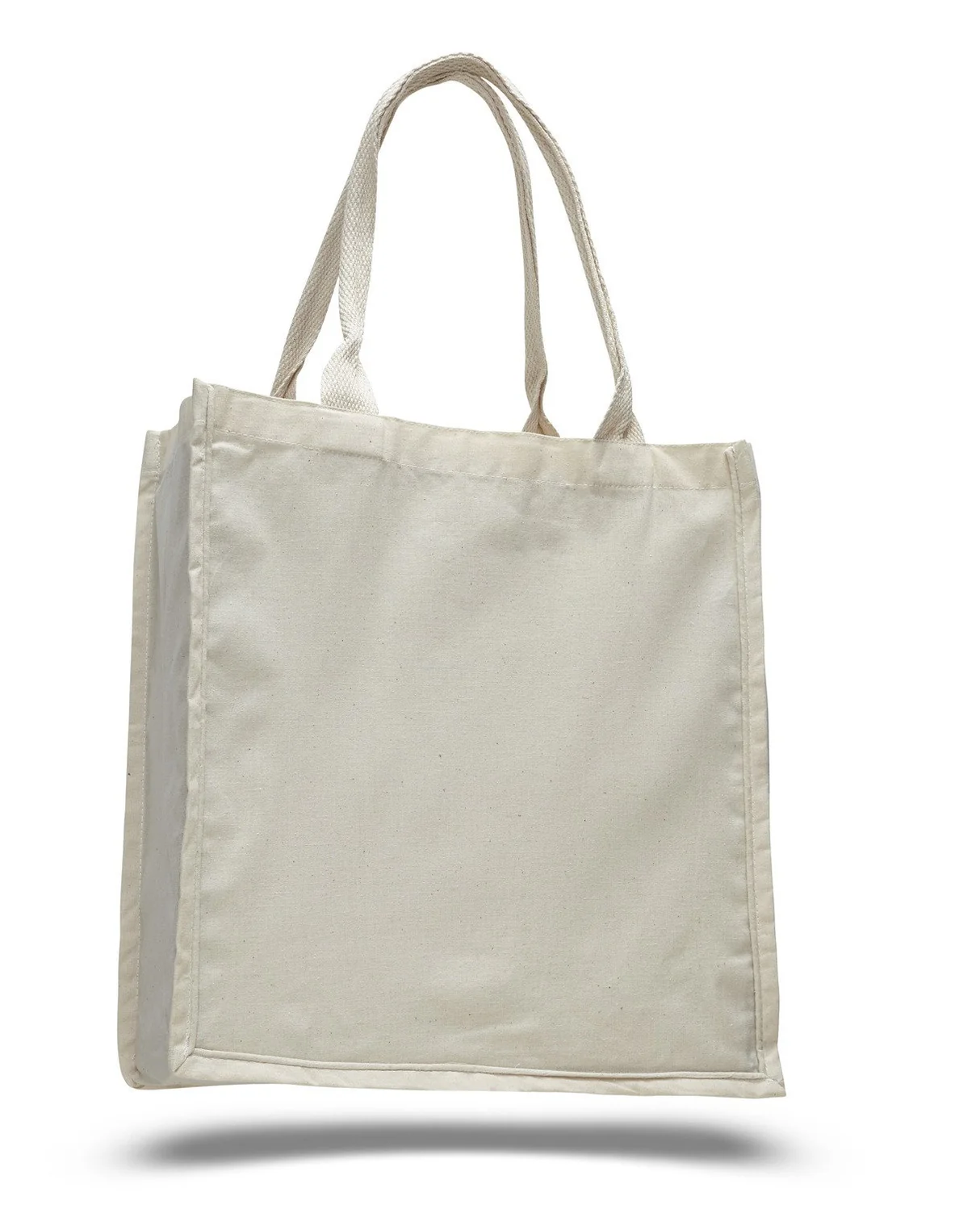 100% katoenen fancy shopper Tote -tassen